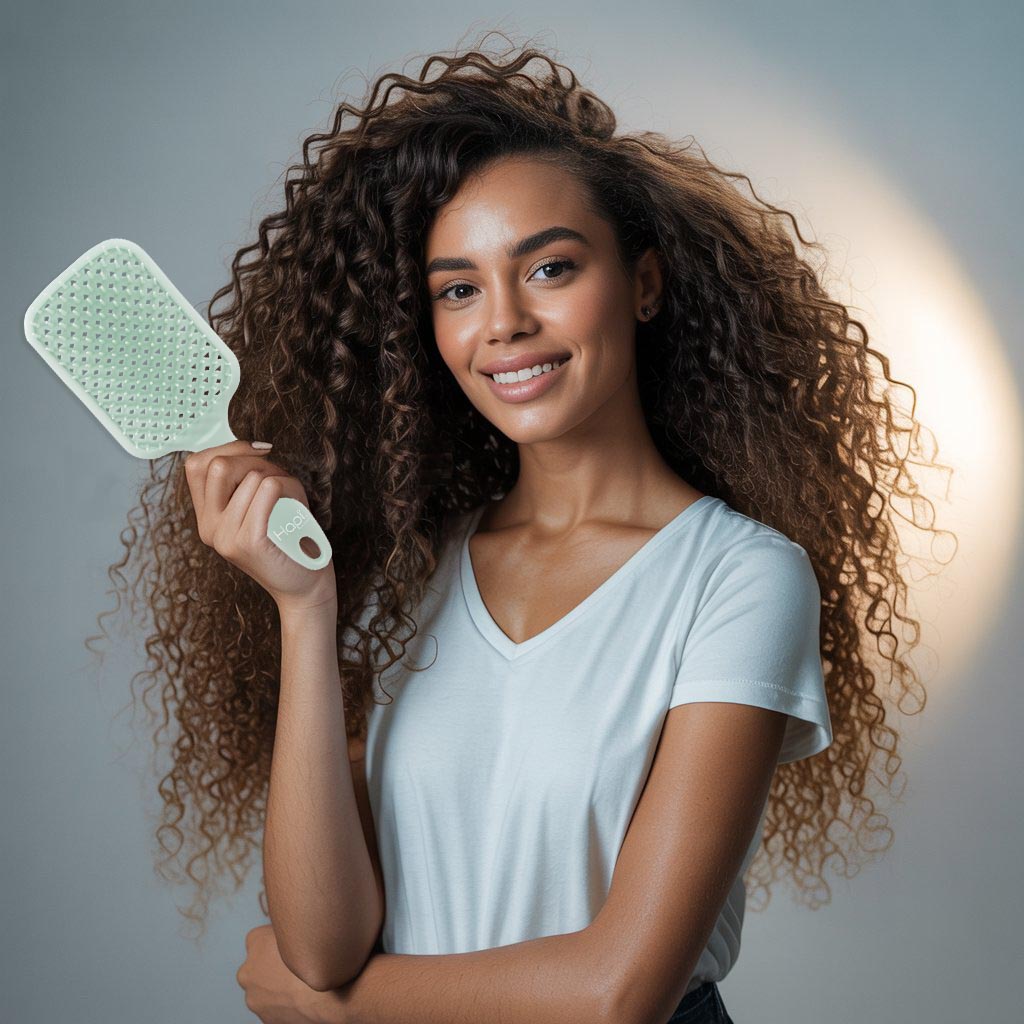 Cricket Hapi De-Knot Delight Detangler Brush - Large