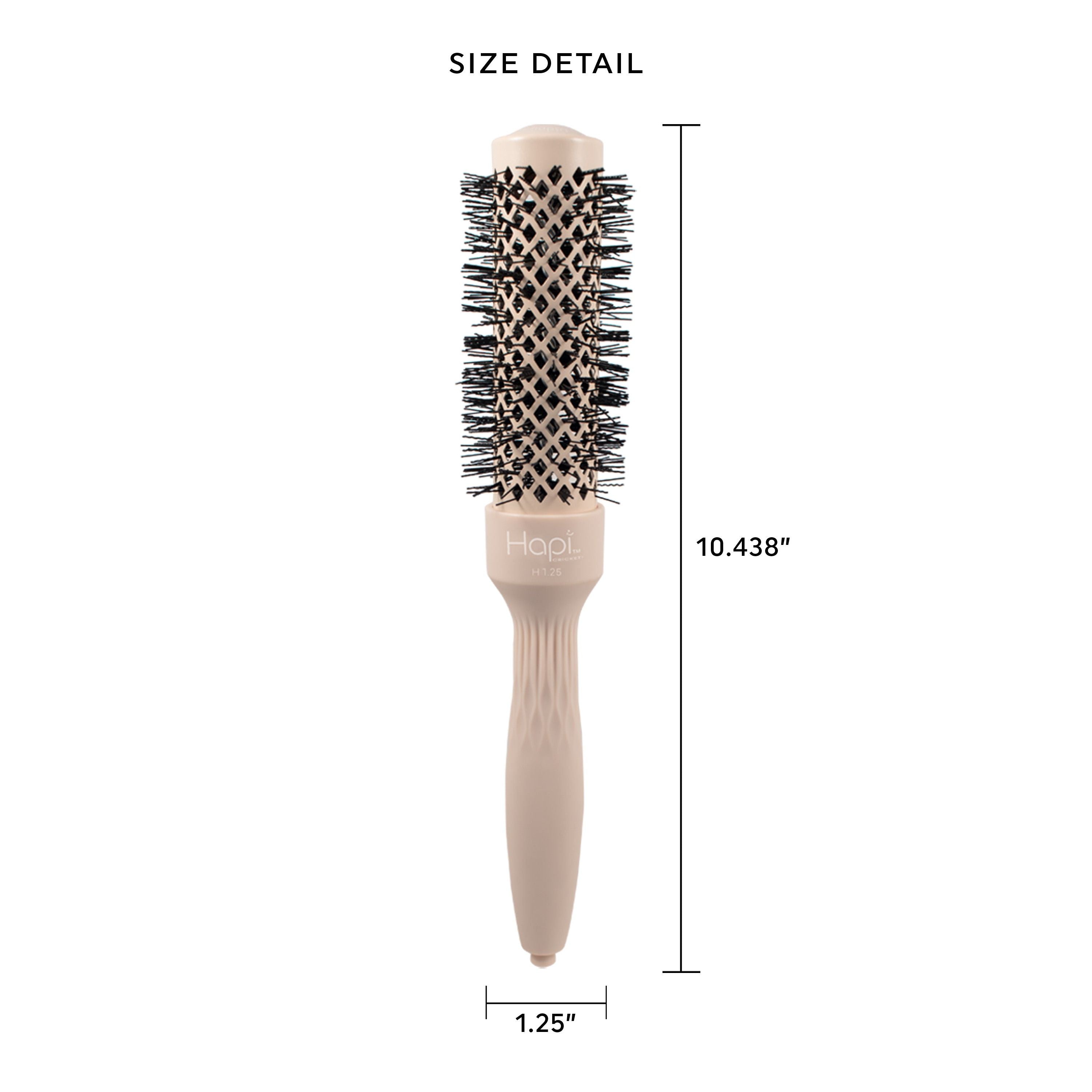 Cricket Hapi High Heat Thermal Brush 1.25"