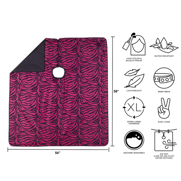 Cricket Flip Reversible Zebra All-Purpose Cape