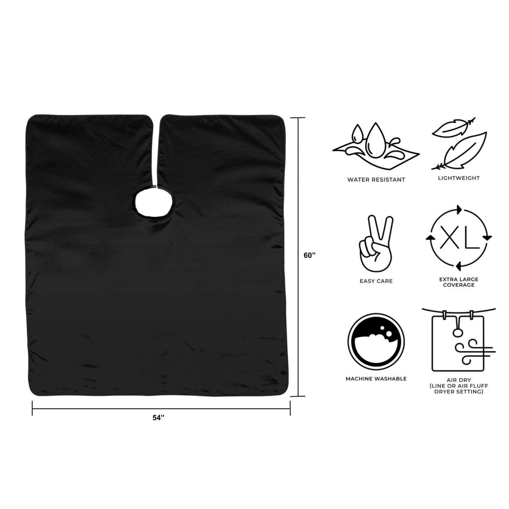Cricket Lock Haircutting Cape - Noir