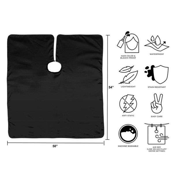 Cricket Lock All Purpose Cape - Lock Black