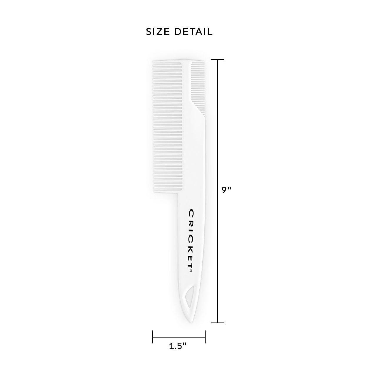 Cricket Clipper Comb - White