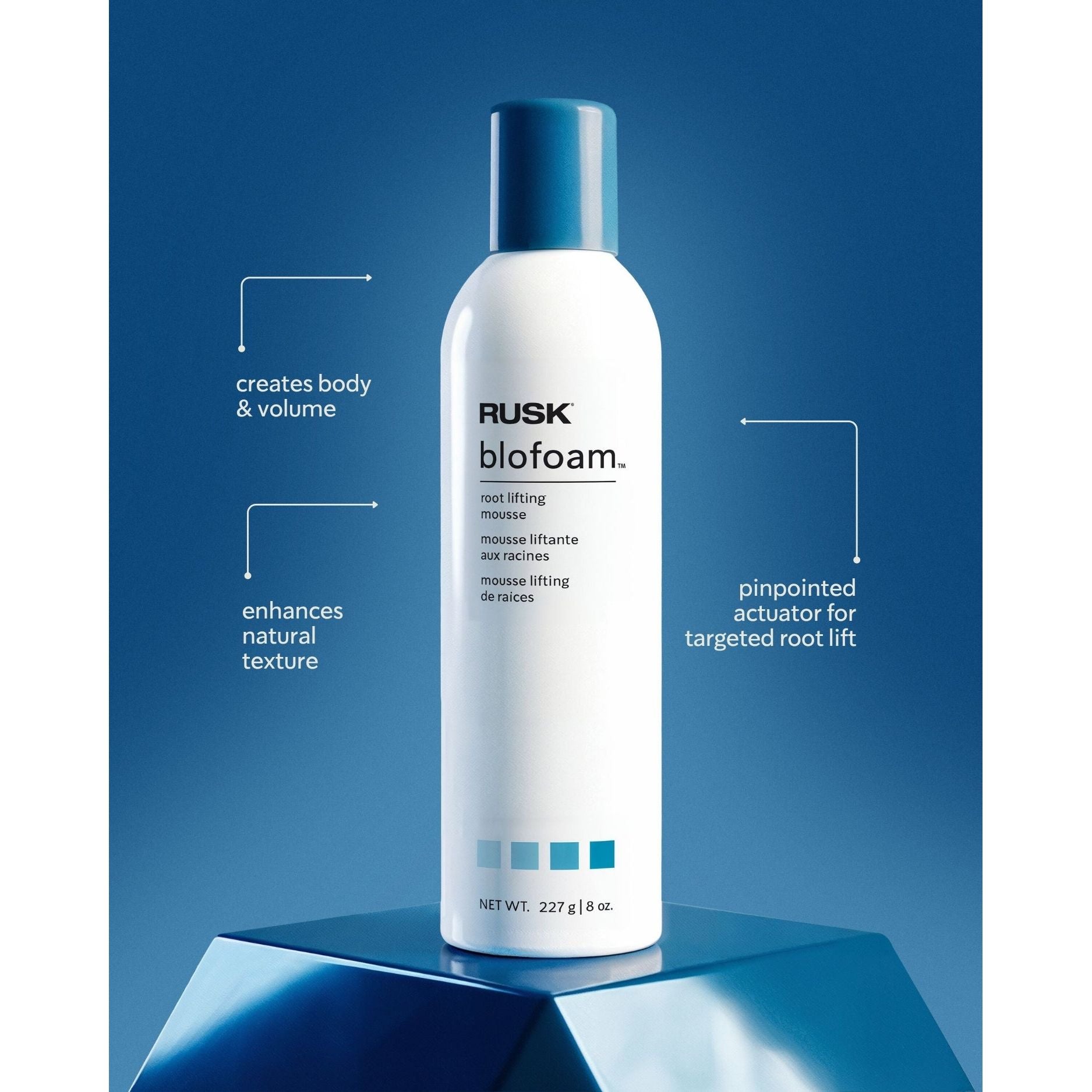 Rusk Blofoam Mousse 8oz Secondary image