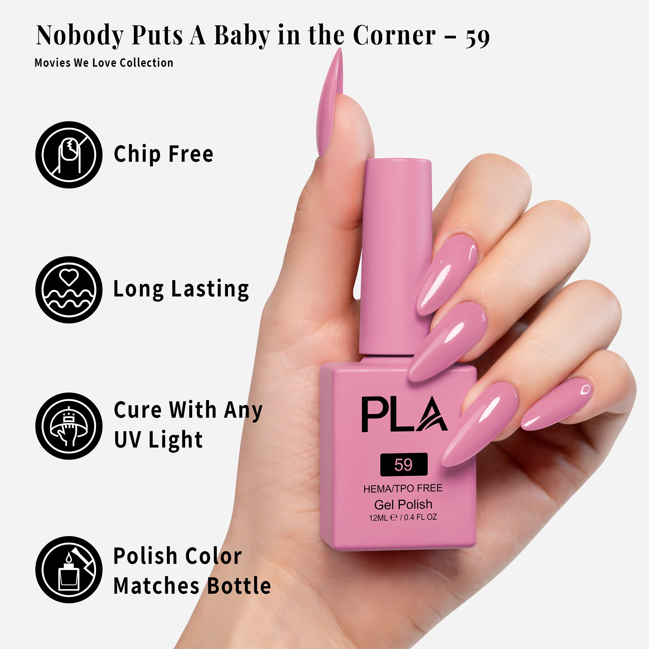 PLA Gel Polish 12ml - Nobody Puts A Baby in the Corner 59