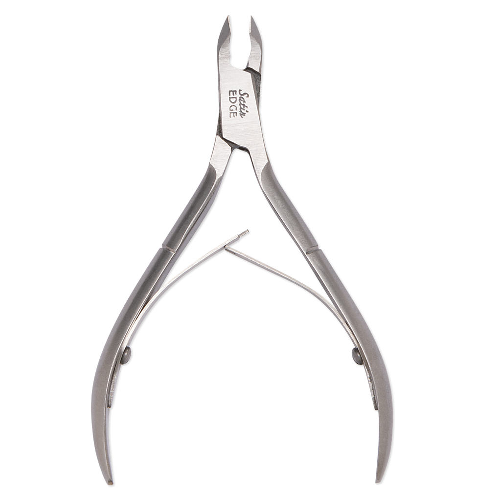 Satin Edge Cuticle Nipper, Double Spring - Quarter Jaw (SE-2002)