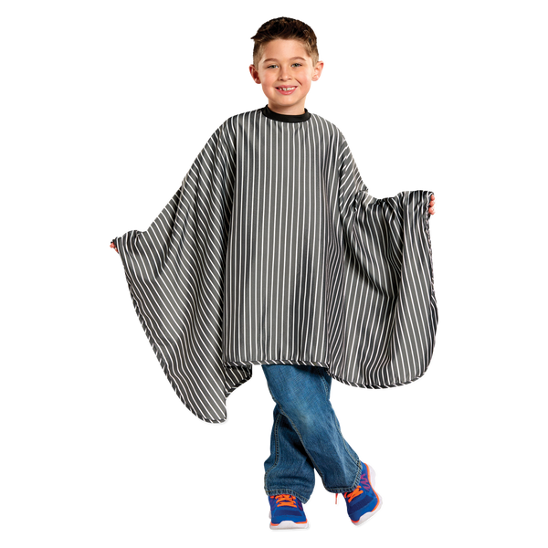Scalpmaster Kids Striped Barber Cape (4130)