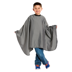 Scalpmaster Kids Striped Barber Cape (4130)