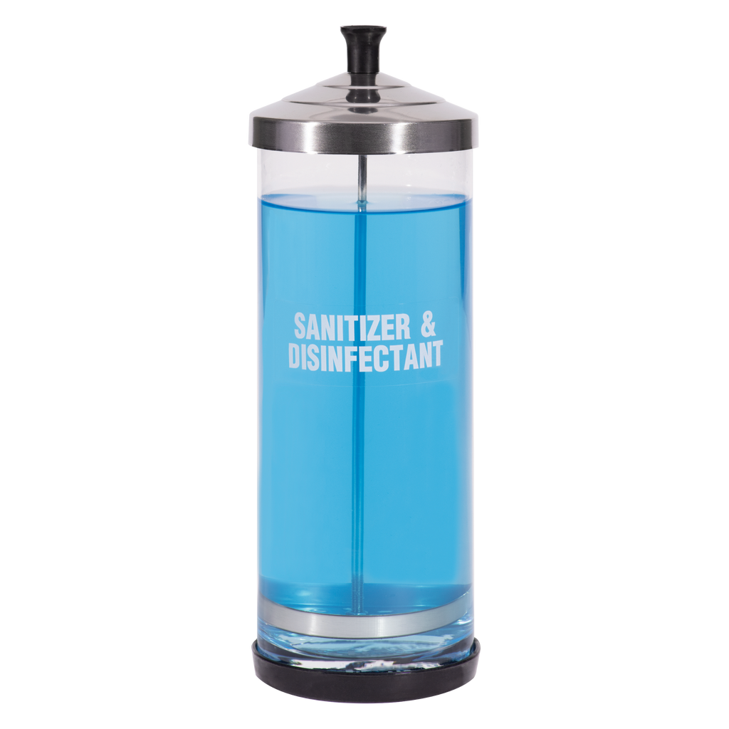 Scalpmaster Glass Sanitizing Jar 39oz (SC-551)