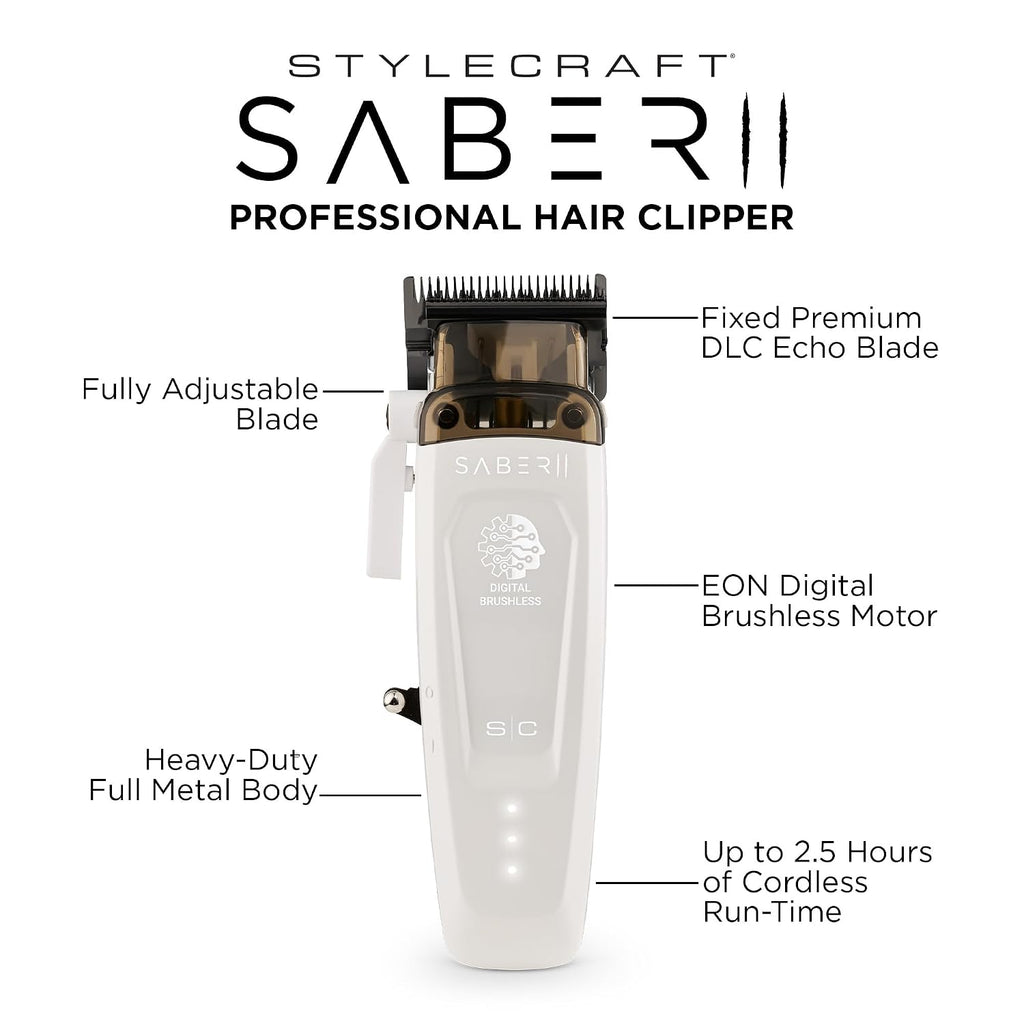 Stylecraft Saber 2 Clipper - White
