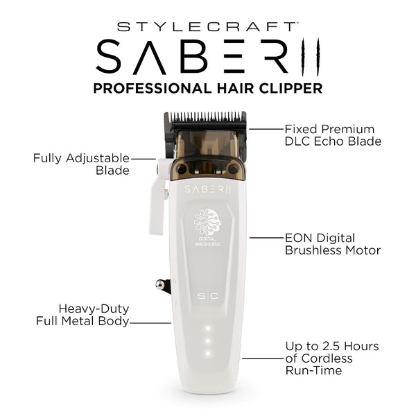 Stylecraft Saber 2 Clipper - White