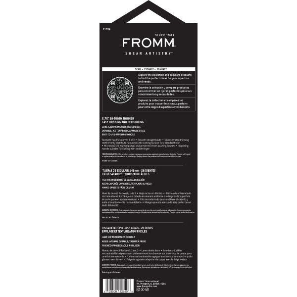 Fromm Venture Thinning Shear 6" 32T F1034 Secondary image