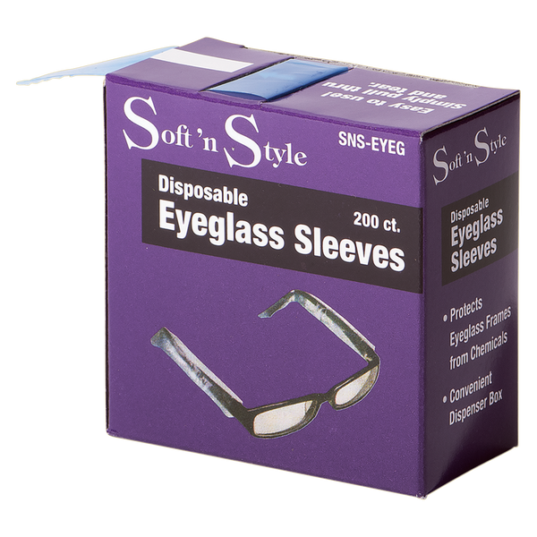 Soft N Style Disposable Eyeglass Sleeves (SNS-EYEG) - 200pk