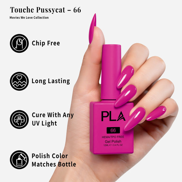 PLA Gel Polish 12ml - Touche Pussycat 66