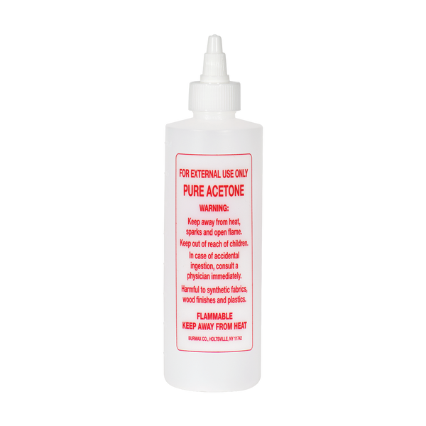 Soft N Style Empty Acetone Bottle 4oz (B131)