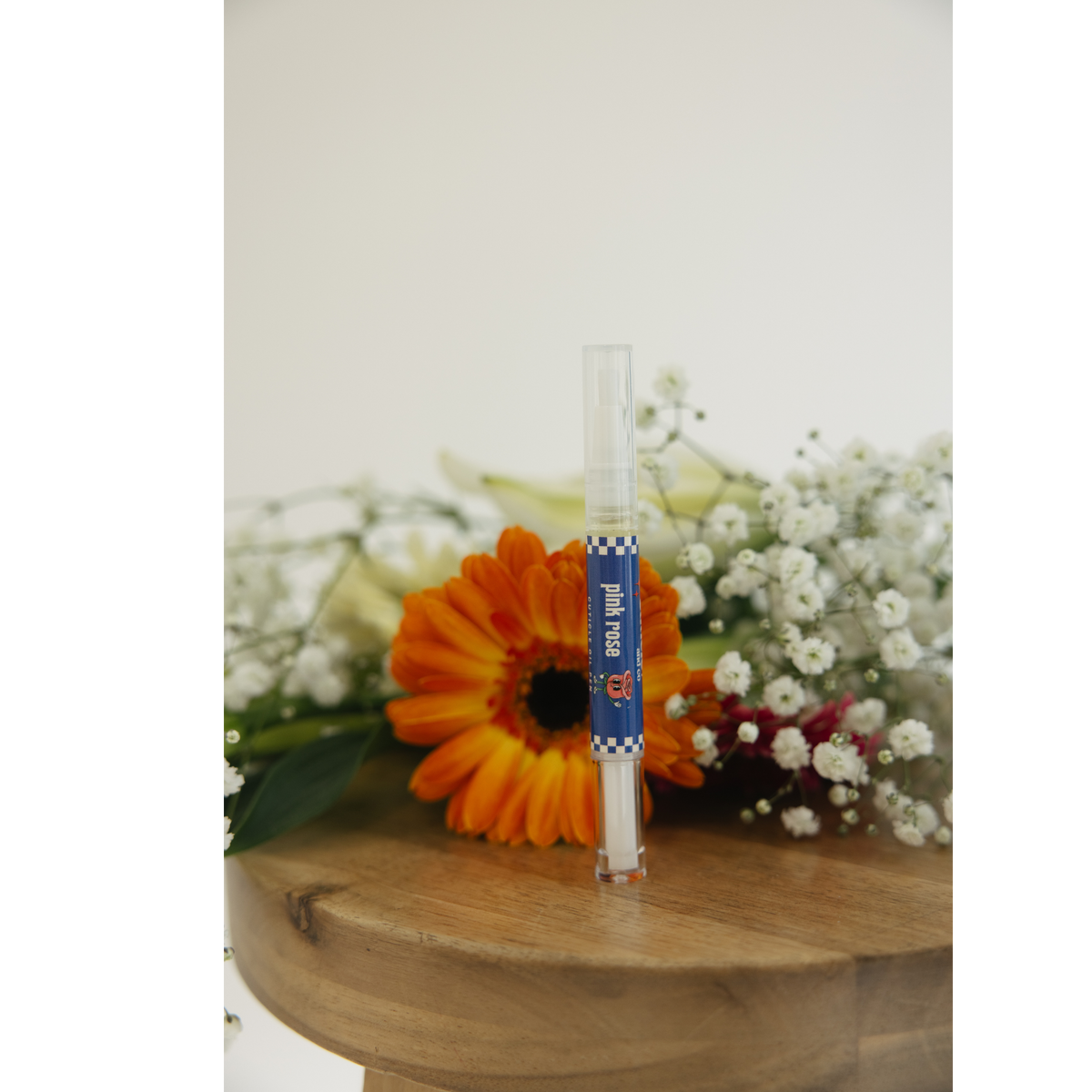 Pink Rose cuticle oil