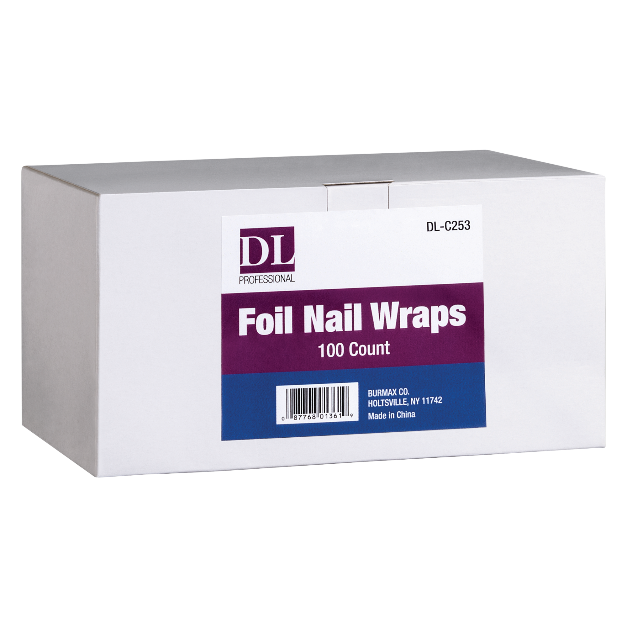 DL Pro Foil Nail Wraps 100pk (DL-C253) Secondary image