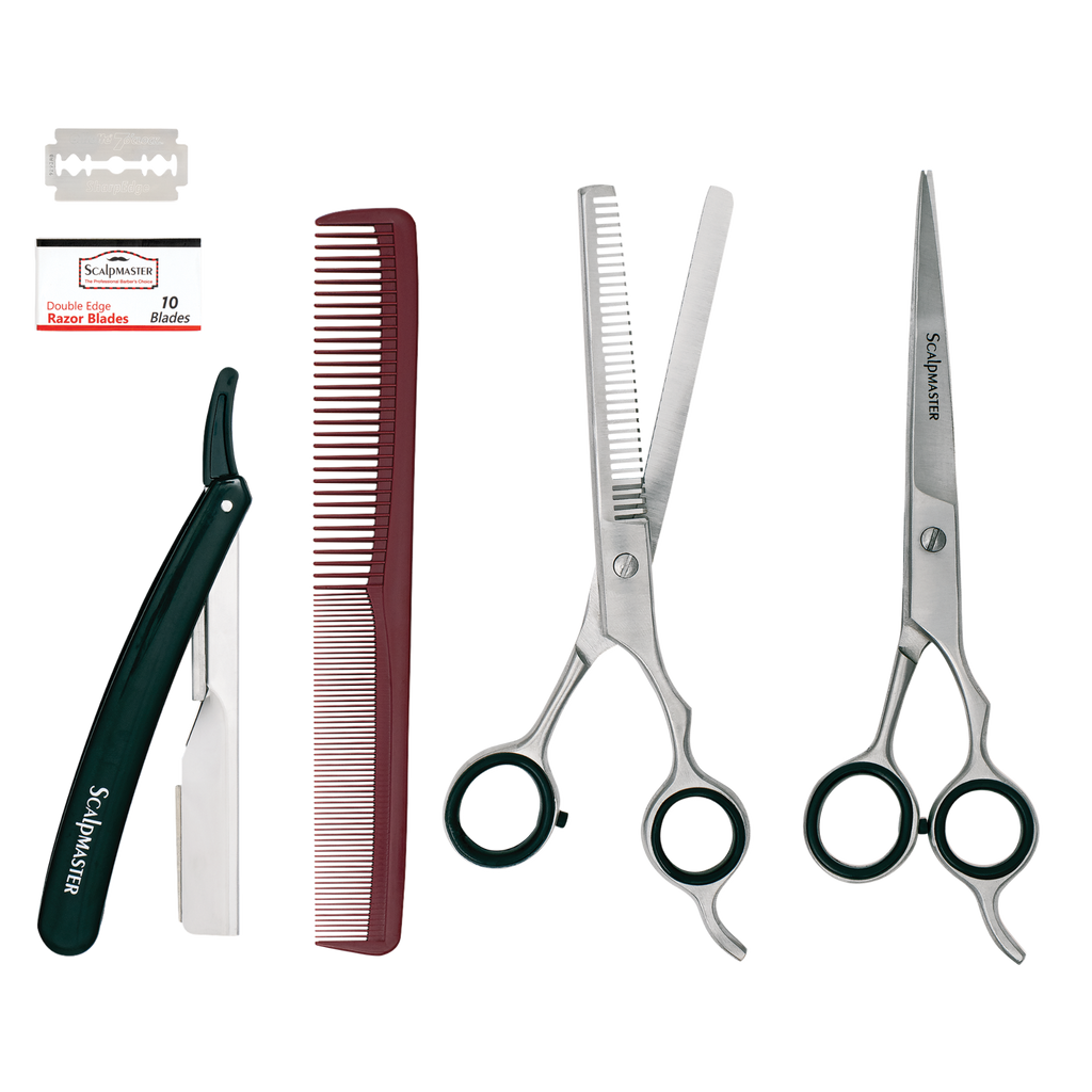 Scalpmaster 5 Piece Barber Kit (SC-BRKIT)