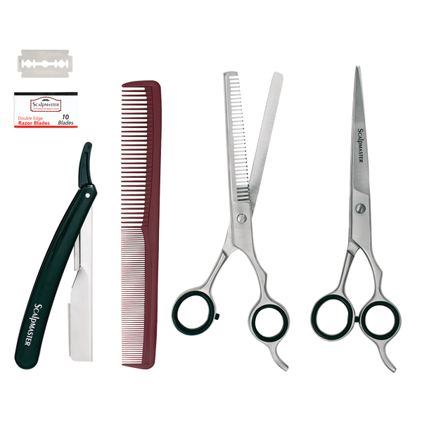 Scalpmaster 5 Piece Barber Kit (SC-BRKIT)