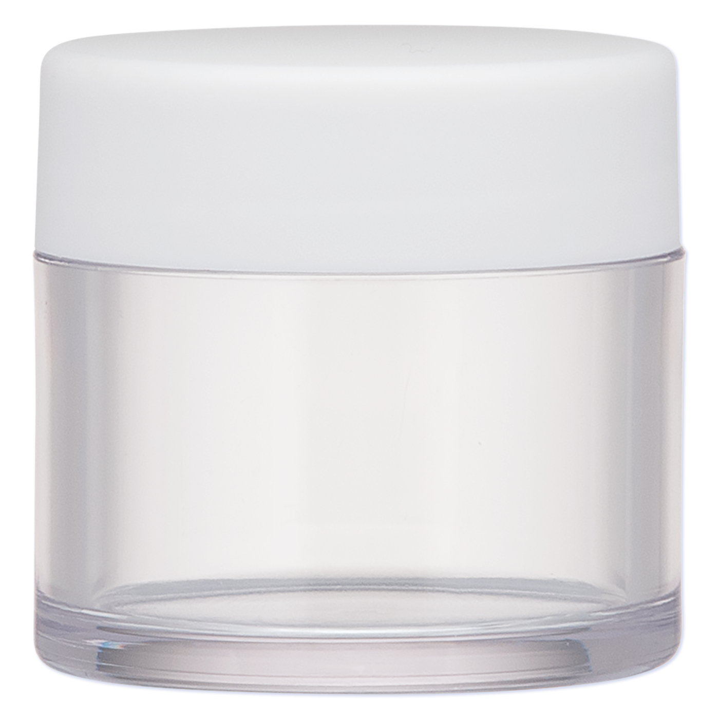 Fantasea White Lid Acrylic Jar 1oz (FSC390) Main image