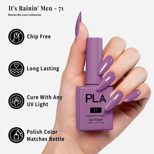 PLA Gel Polish 12ml - It's Rainin' Men 71