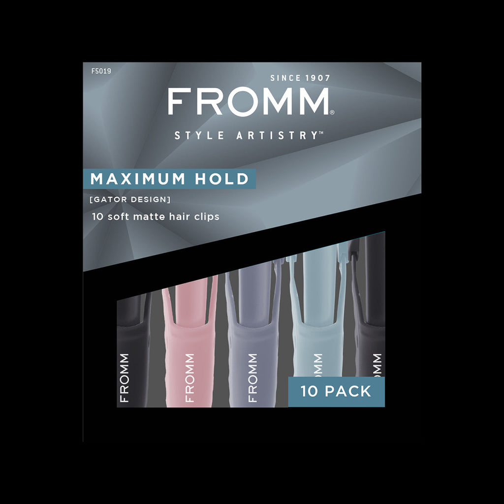 Fromm Maximum Hold Gator Clips 4pk Matte Colors