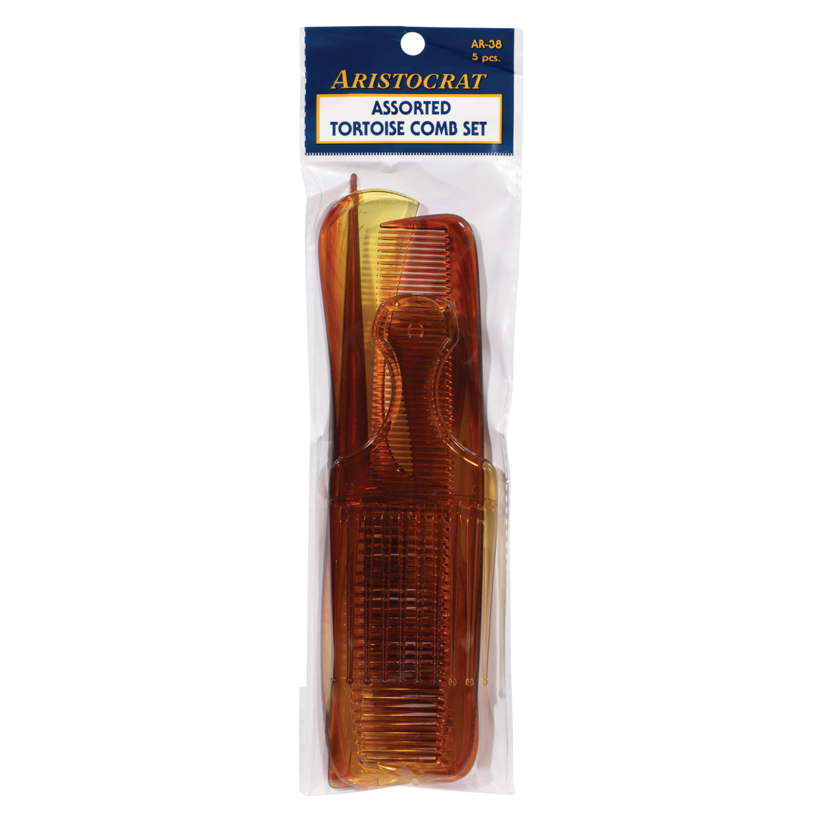 Aristocrat Assorted Tortoise Comb Set (AR-38)