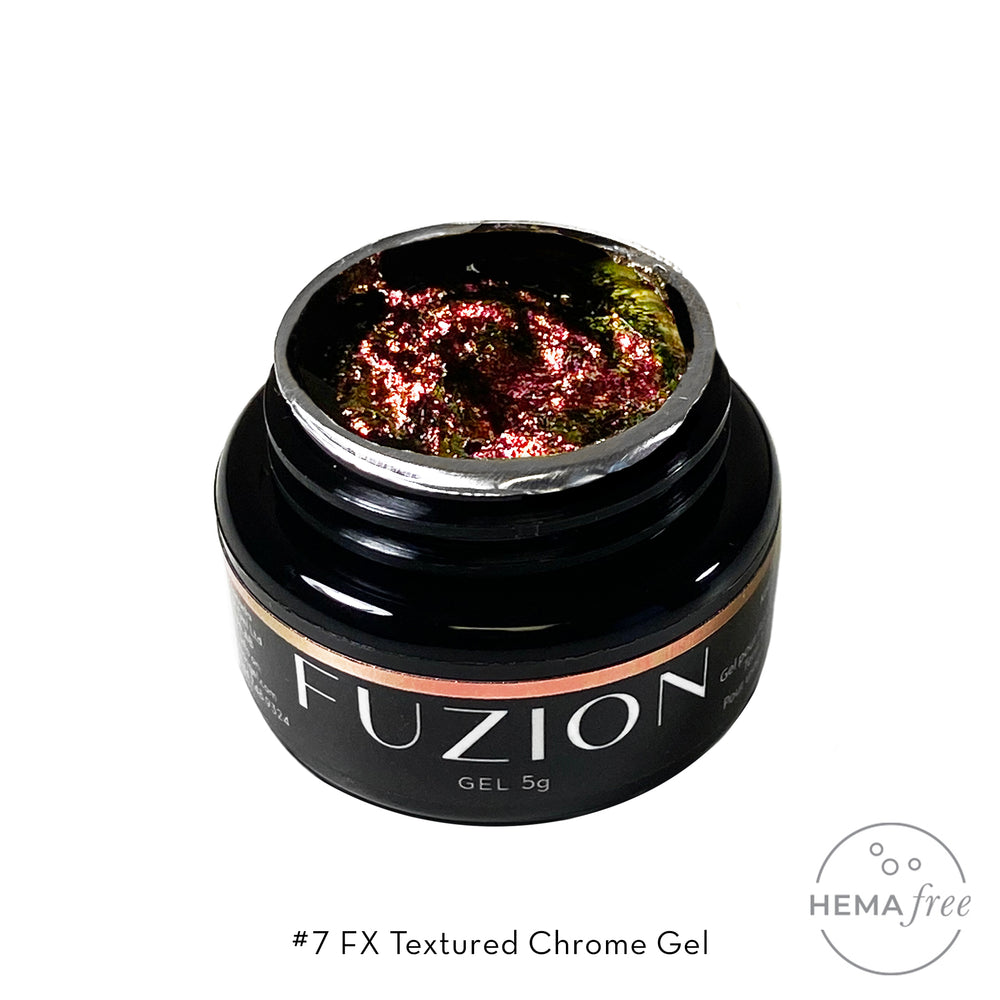 Fuzion FX Textured Chrome Gel 5g - #7