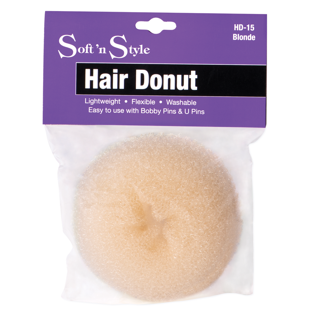 Soft 'N Style Hair Donut - Blonde (Hd-15)