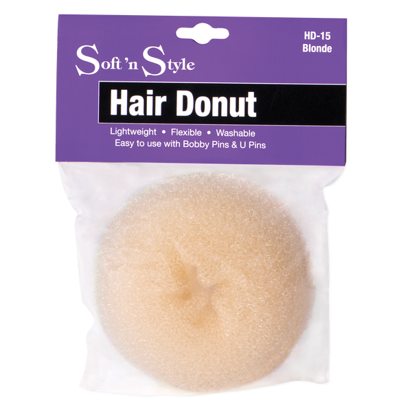 Soft 'N Style Hair Donut - Blonde (Hd-15)