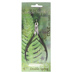Satin Edge Cuticle Nipper, Double Spring - Quarter Jaw (SE-2002)