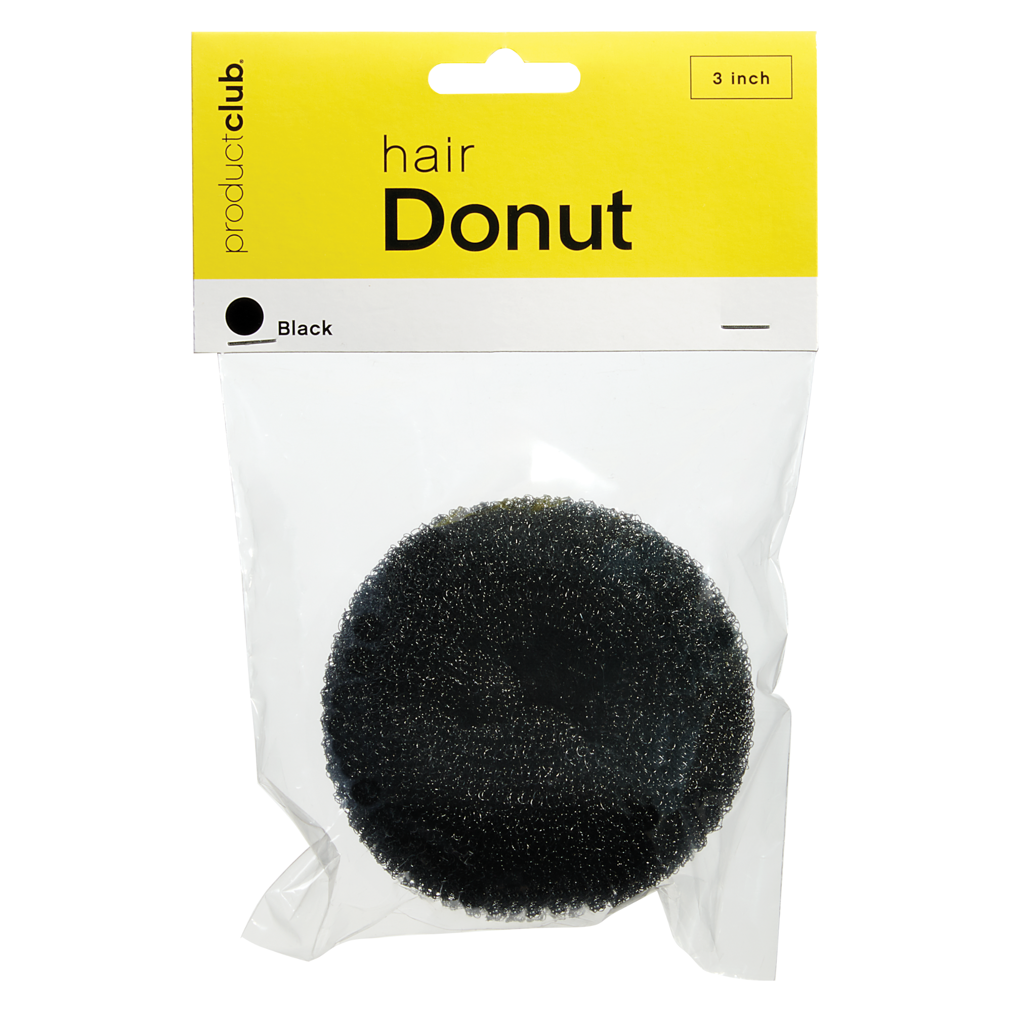 Soft 'N Style Hair Donut - Black (Hd-10) Secondary image
