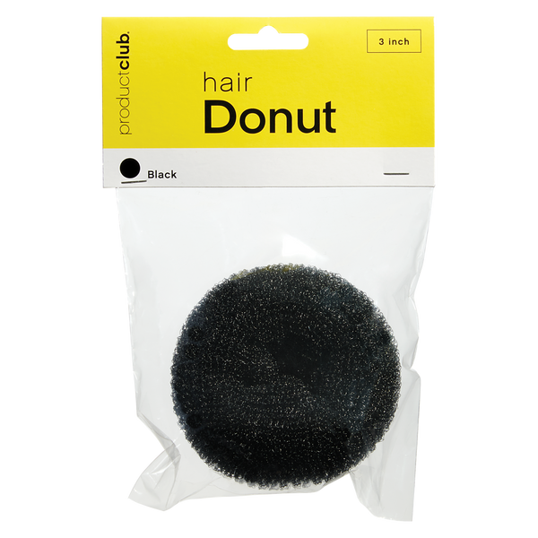 Soft 'N Style Hair Donut - Black (Hd-10)