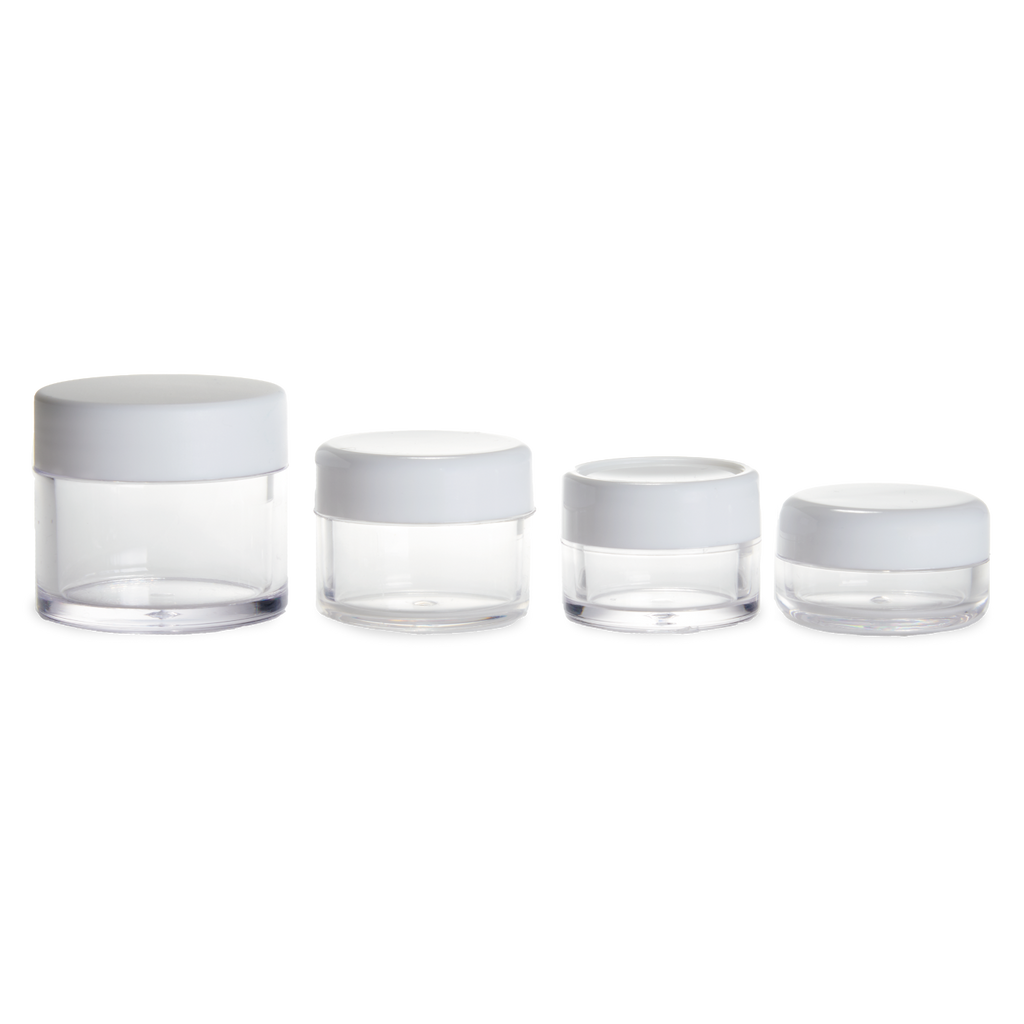 Fantasea Clear Jars 4pk (B145)