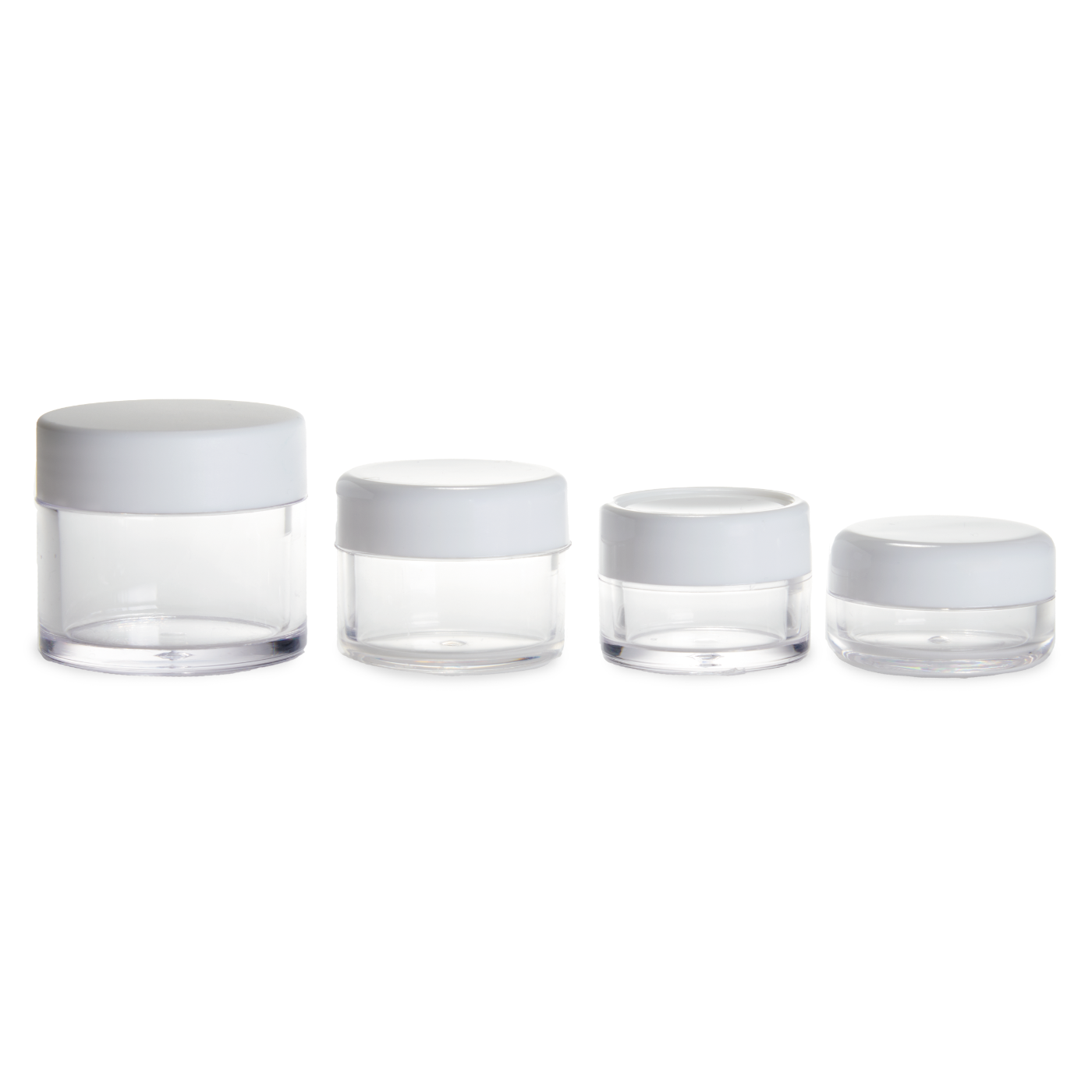 Fantasea Clear Jars 4pk (B145)