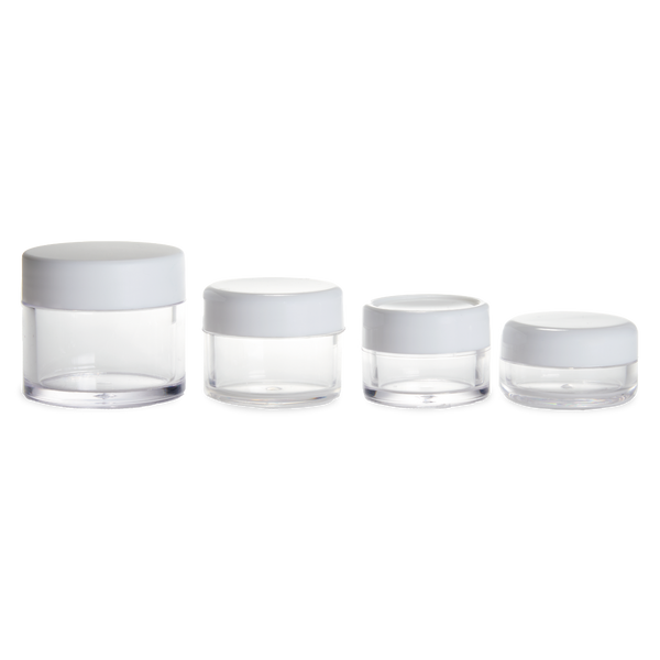 Fantasea Clear Jars 4pk (B145)