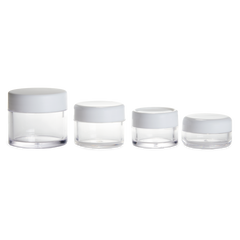 Fantasea Clear Jars 4pk (B145)