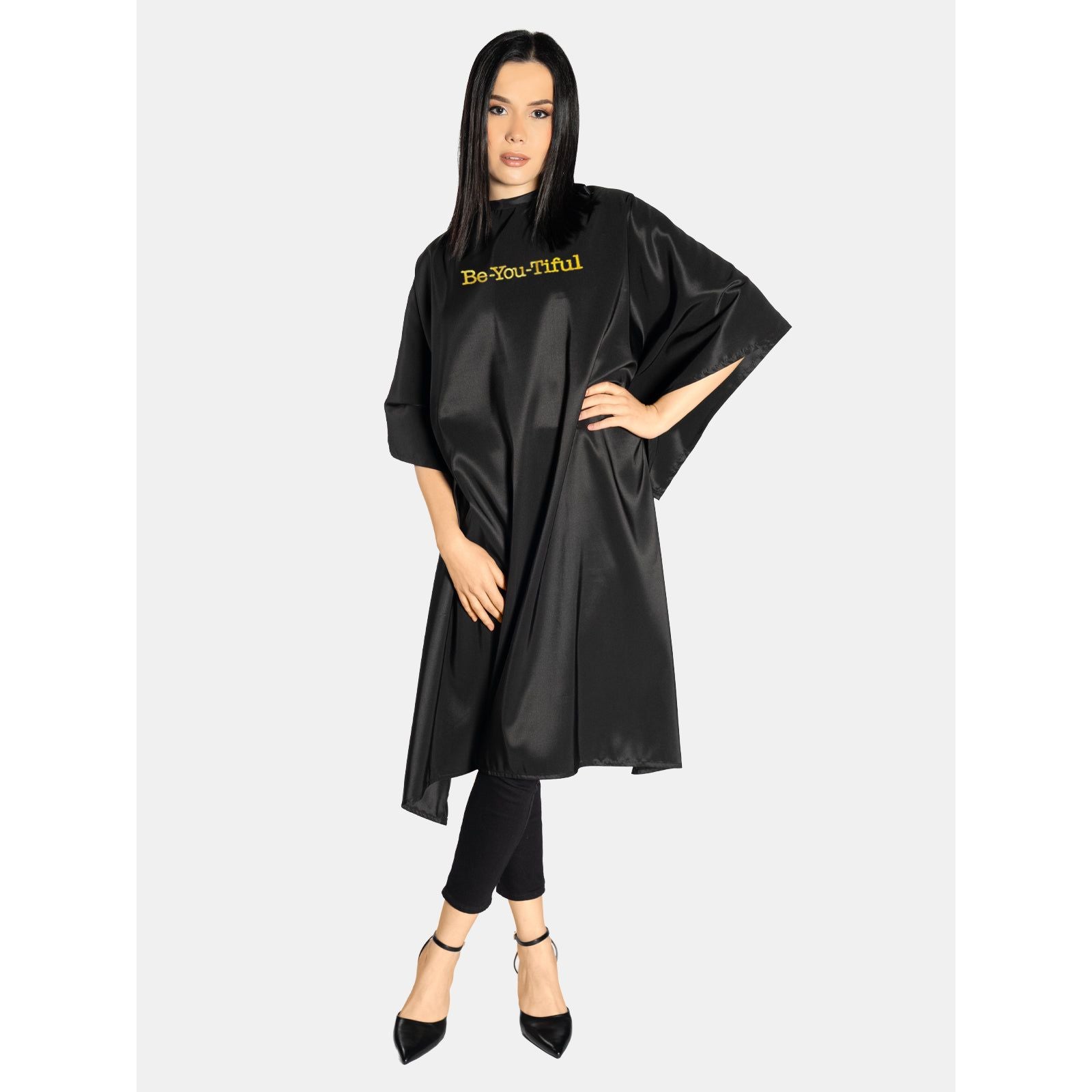 Betty Dain Be-You-Tiful Styling Cape - White (8007) Secondary image