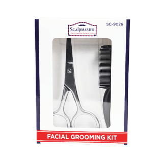 Scalpmaster Barber Men’s Facial Grooming Kit - 3pc (SC-9026) Main image