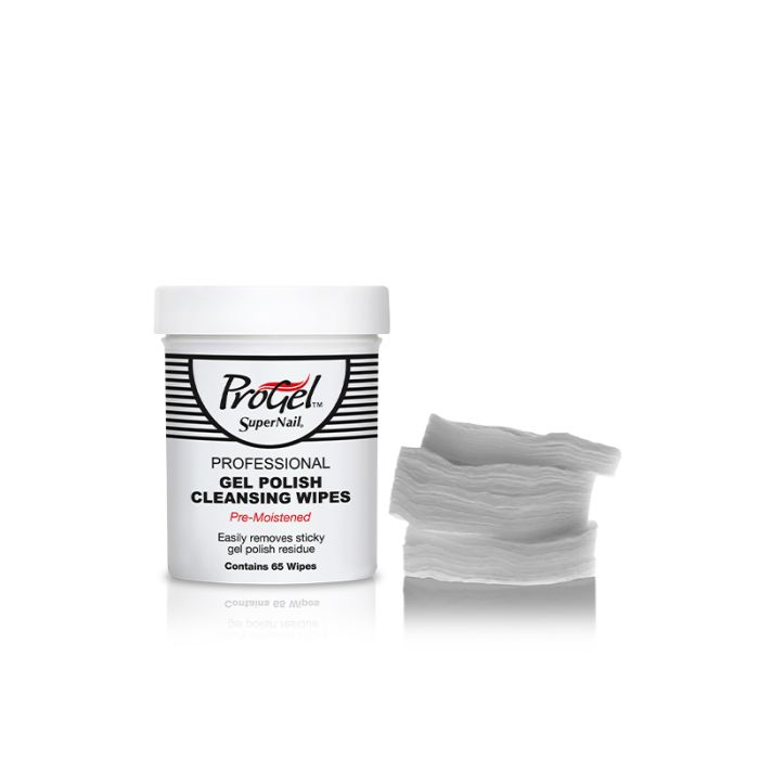 Supernail ProGel Polish Cleansing Wipes 65pk Main image
