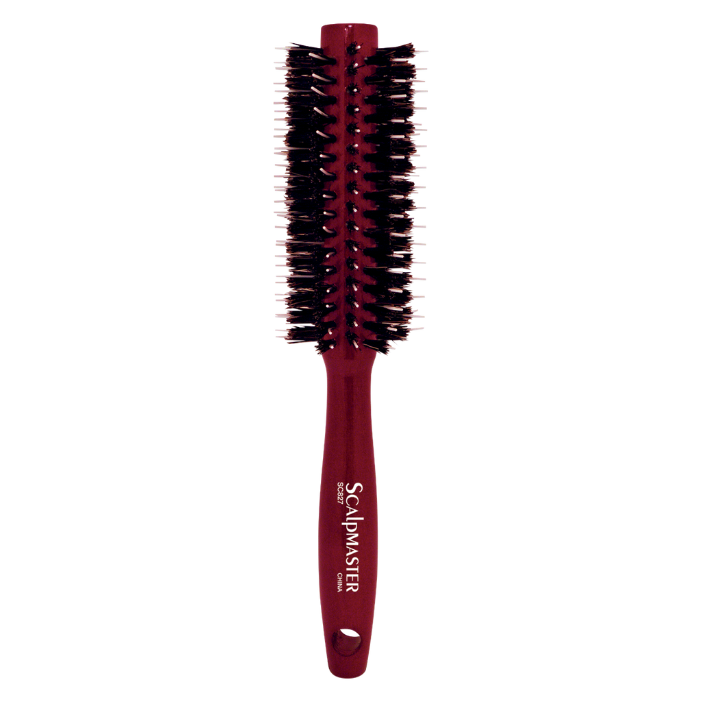 Scalpmaster 2" Porcupine Round Wood Brush
