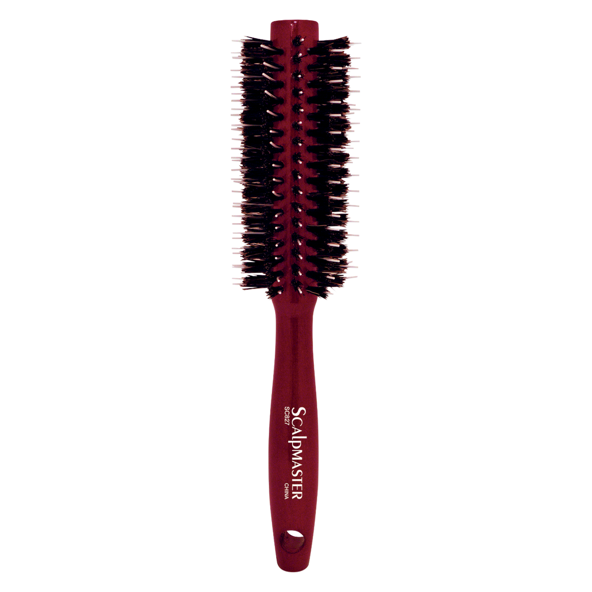 Scalpmaster 2" Porcupine Round Wood Brush