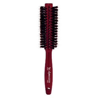 Scalpmaster 2" Porcupine Round Wood Brush