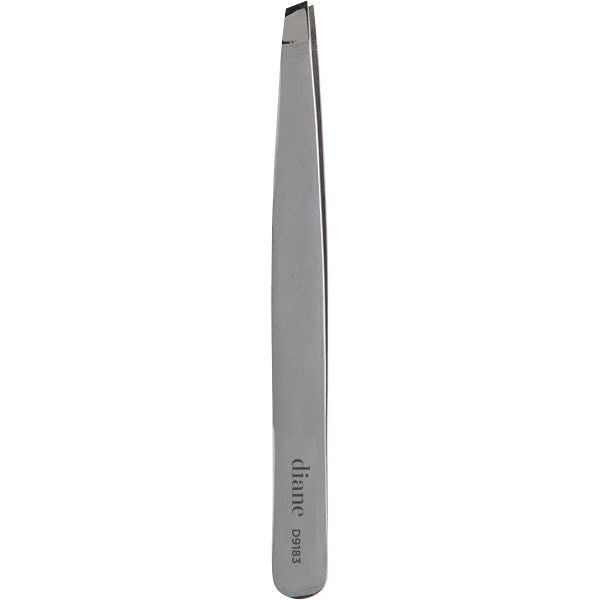 Diane 4" Slant Tip Tweezer Silver Secondary image