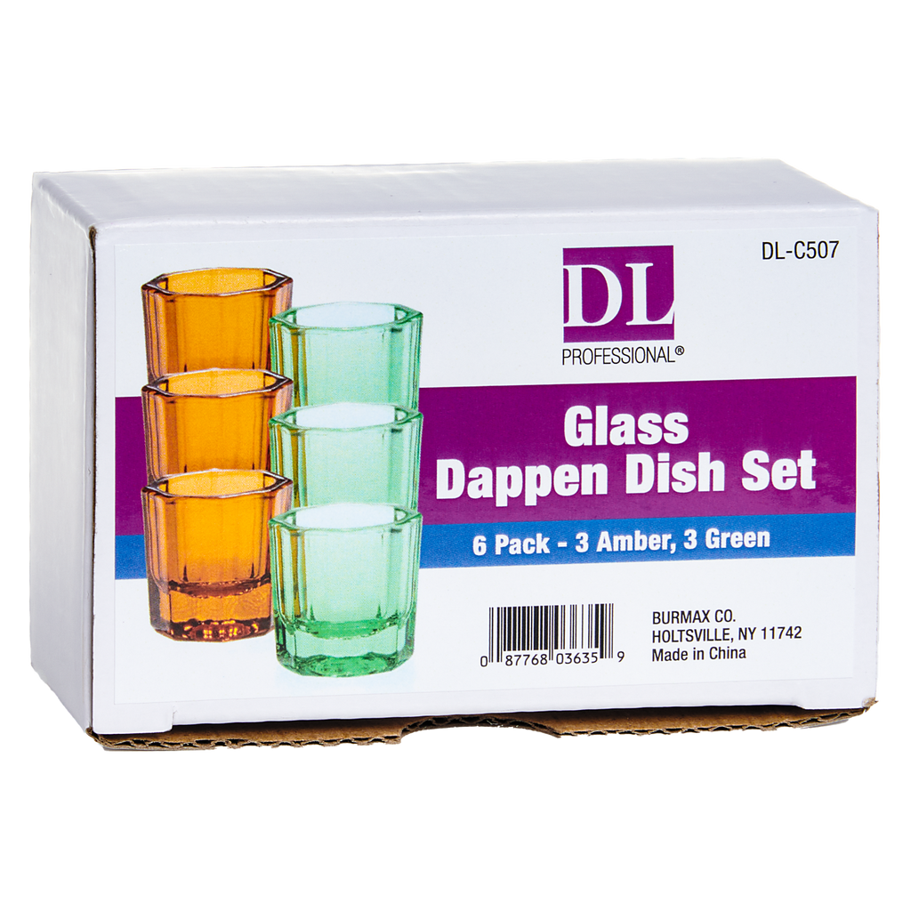 DL Pro Glass Dappen Dish 6pk (DL-C507)