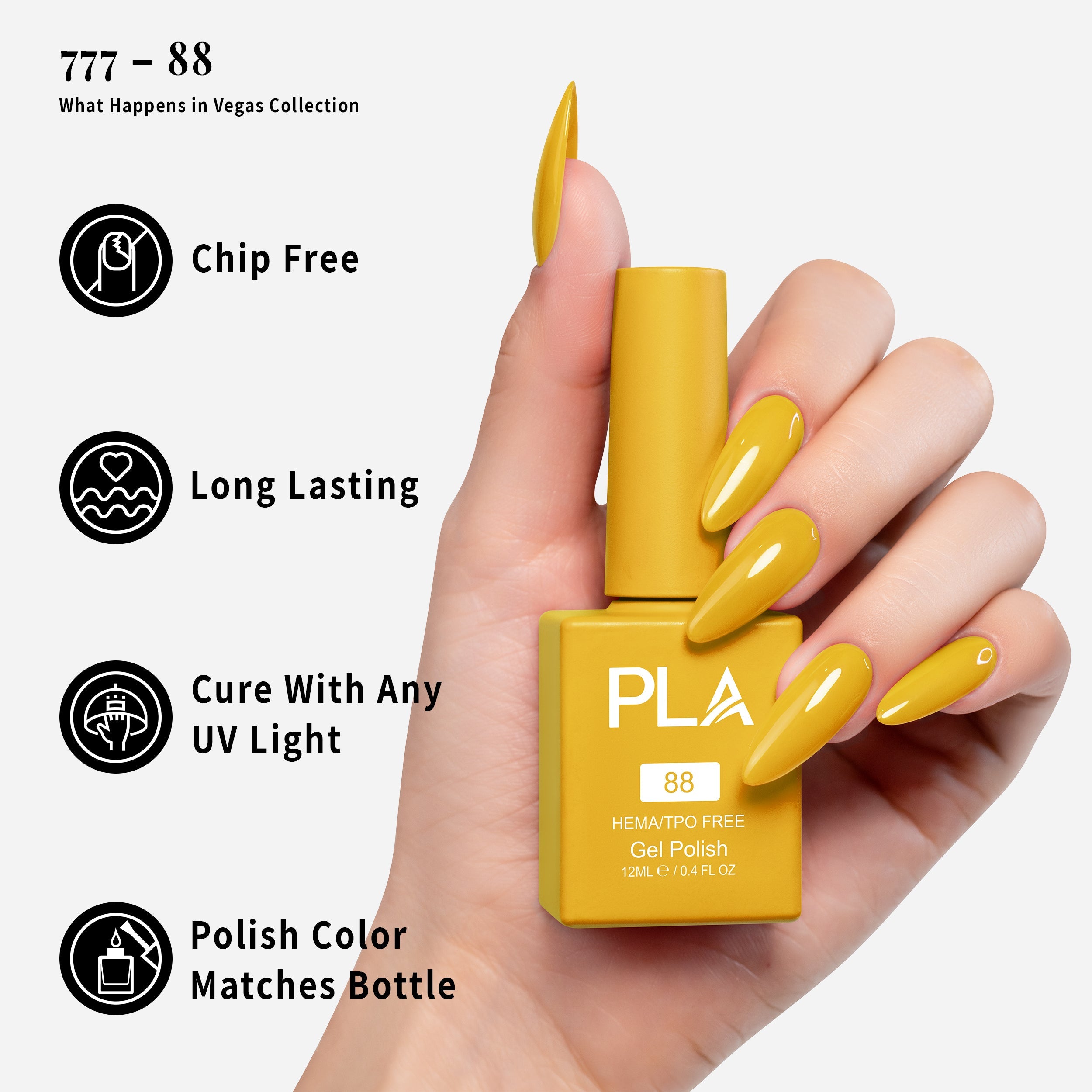 PLA Gel Polish 12ml - 777 88