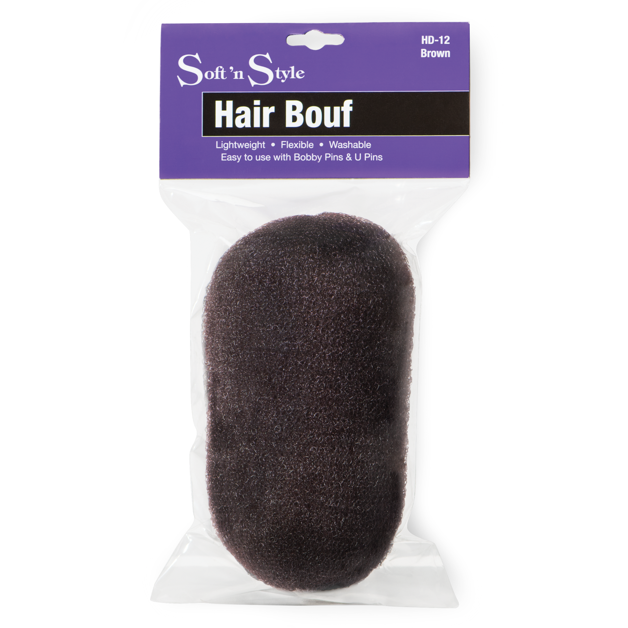 Soft 'N Style Hair Bouf - Brown (Hd-12) Secondary image