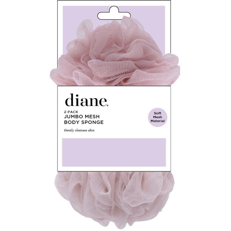 Diane Jumbo Mesh Body Sponge 2pk Main image