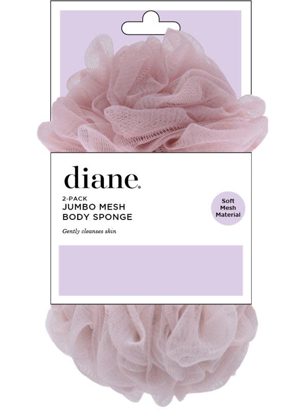 Diane Jumbo Mesh Body Sponge 2pk