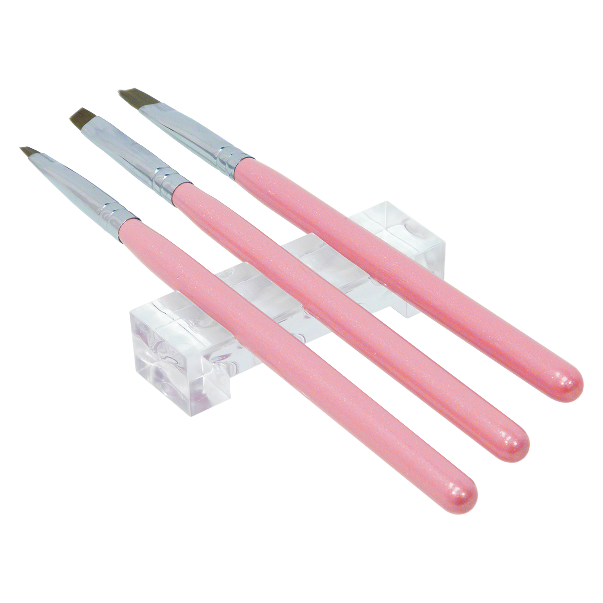 DL Pro 6pc Gel Brush Set With Holder (DL-C316) Secondary image