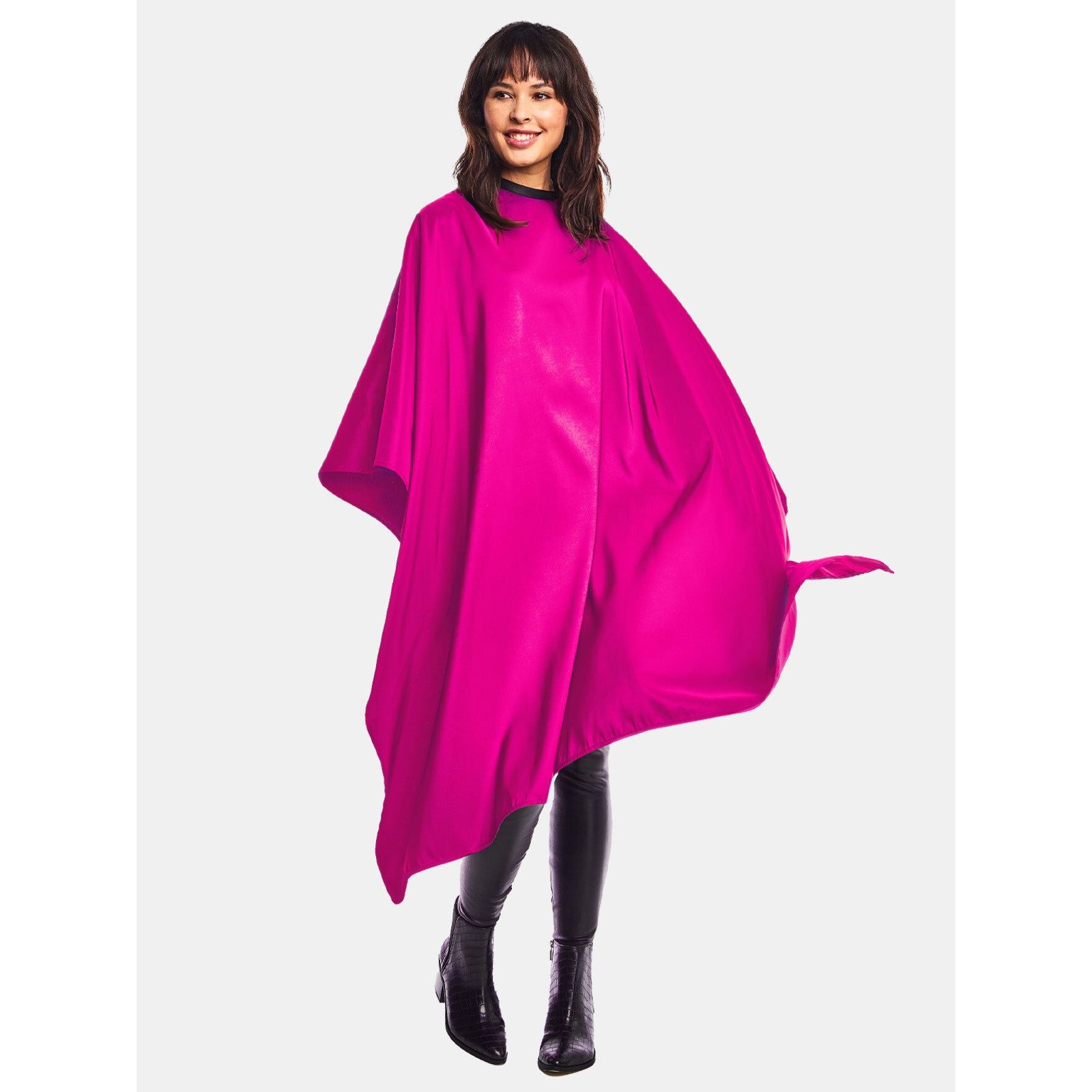 Betty Dain Antron Styling Cape Snap Pink - 899A/S-PNK Secondary image